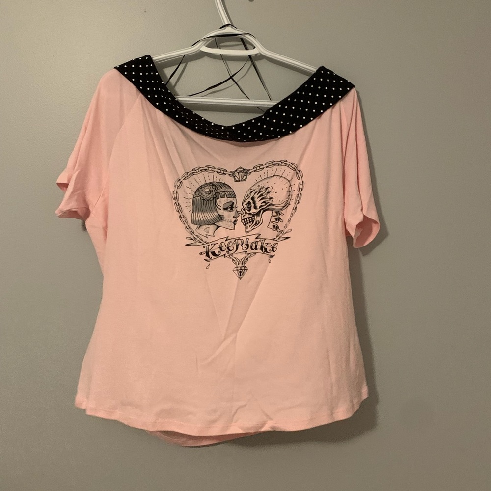 Hell Bunny off shoulder top size 4x